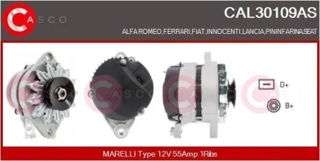 Генератор CASCO CAL30109AS