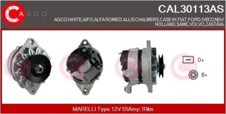 Генератор CASCO CAL30113AS