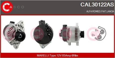 Генератор CASCO CAL30122AS