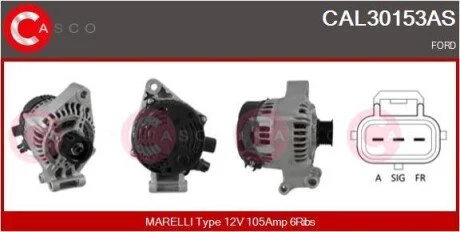 Генератор CASCO CAL30153AS
