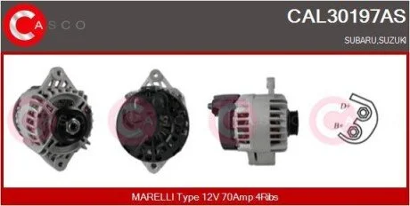 Генератор CASCO CAL30197AS (фото 1)