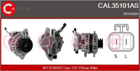 Генератор CASCO CAL35101AS
