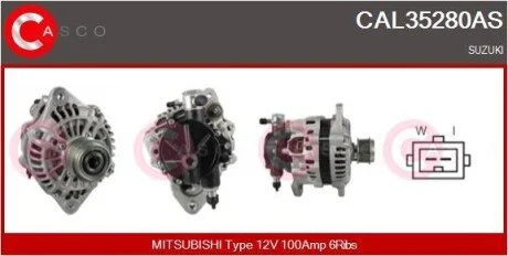 Генератор CASCO CAL35280AS