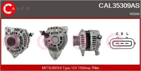 Генератор CASCO CAL35309AS
