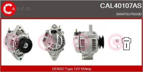 Генератор CASCO CAL40107AS