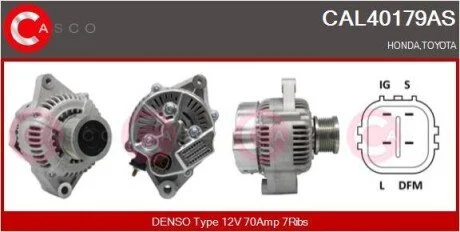 Генератор CASCO CAL40179AS