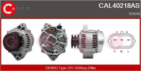 Генератор CASCO CAL40218AS