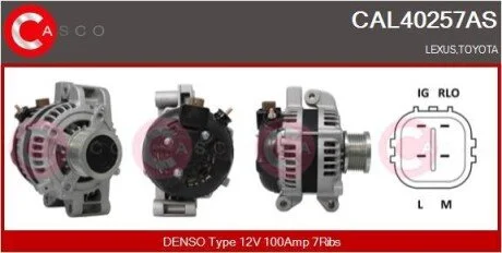 Генератор CASCO CAL40257AS