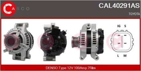 Генератор CASCO CAL40291AS