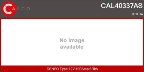 ALTERNATOR 12V 100A CASCO CAL40337AS