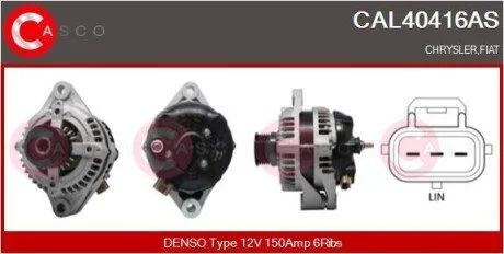 Генератор CASCO CAL40416AS