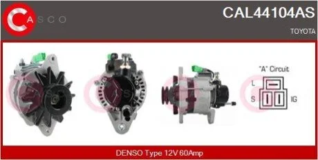Генератор CASCO CAL44104AS