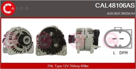 Генератор CASCO CAL48106AS