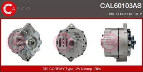 Генератор CASCO CAL60103AS