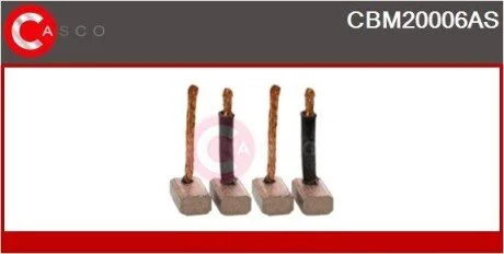 SZCZOTKI ROZRUSZNIKA/4 SZT SET/ CASCO CBM20006AS