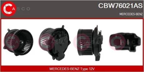 DMUCHAWA NAGRZEWNICY CASCO CBW76021AS