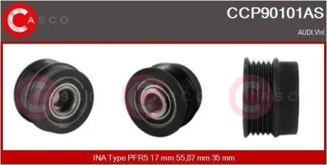 Шків CASCO CCP90101AS