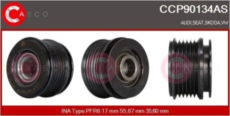 Шків CASCO CCP90134AS