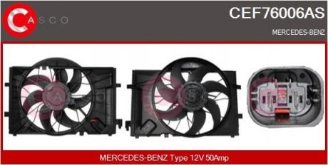 WENTYLATOR CHLODNICY CASCO CEF76006AS (фото 1)