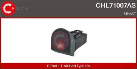 PRZELACZNIK AWARYJNYCH 8PIN CASCO CHL71007AS (фото 1)
