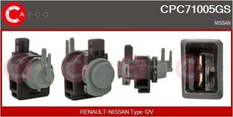 KONWERTER CISNIENIA TURBO OE CASCO CPC71005GS
