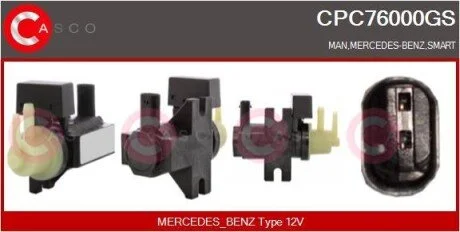 KONWERTER CISNIENIA TURBO OE CASCO CPC76000GS