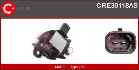 REGULATOR ALTERNATORA CASCO CRE30118AS (фото 1)