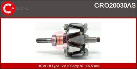 WIRNIK ALTERNATORA CASCO CRO20030AS