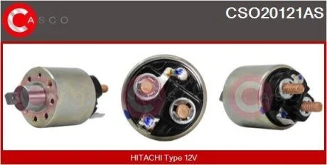 Втягуюче реле стартера CASCO CSO20121AS (фото 1)