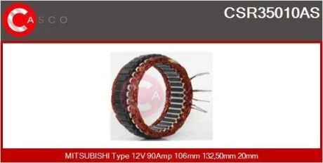 UZWOJENIE ALTERNATORA CASCO CSR35010AS (фото 1)