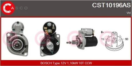 Стартер CASCO CST10196AS