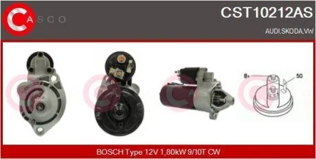Стартер CASCO CST10212AS