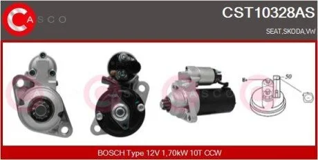 Стартер CASCO CST10328AS