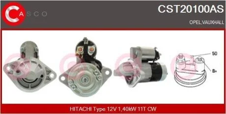 Стартер CASCO CST20100AS
