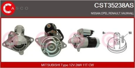 Стартер CASCO CST35238AS
