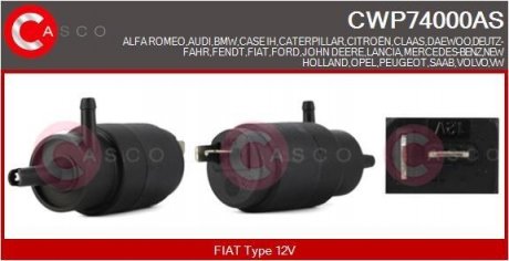 POMPKA SPRYSKIWACZA CASCO CWP74000AS