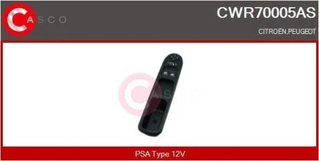 PRZELACZNIK PODNOSNIKA SZYBY PL 13PIN CASCO CWR70005AS
