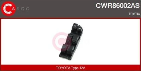 PRZELACZNIK PODNOSNIKA SZYBY PL 14PIN CASCO CWR86002AS