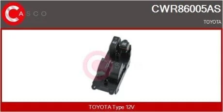 PRZELACZNIK PODNOSNIKA SZYBY PL 24PIN CASCO CWR86005AS