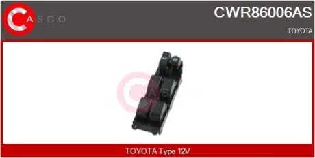 PRZELACZNIK PODNOSNIKA SZYBY PL 24PIN CASCO CWR86006AS