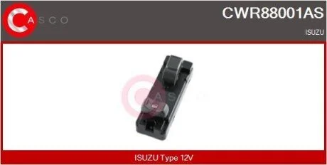 PRZELACZNIK PODNOSNIKA SZYBY PL 12PIN CASCO CWR88001AS