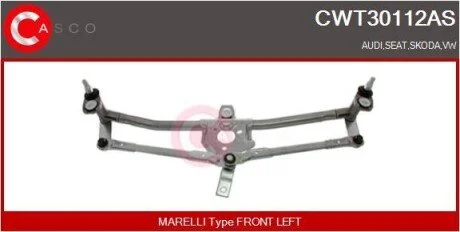 Система тяг и рычагов CASCO CWT30112AS