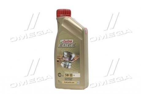 Масло моторное EDGE 5W-30 LL, 1л. CASTROL 15665F