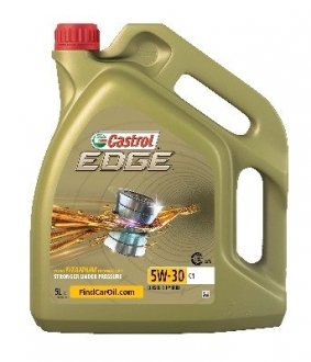 Олива двигуна 5w30 Edge C1 5л CASTROL 15B943