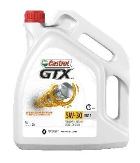Олива моторна GTX 5W-30 RN 17 (5 Liter) CASTROL 15CC30