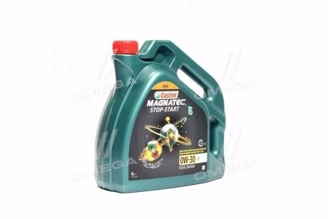 Олива моторн. Castrol Magnatec Stop-Start 0W-30 D (Каністра 4л) CASTROL 15D608