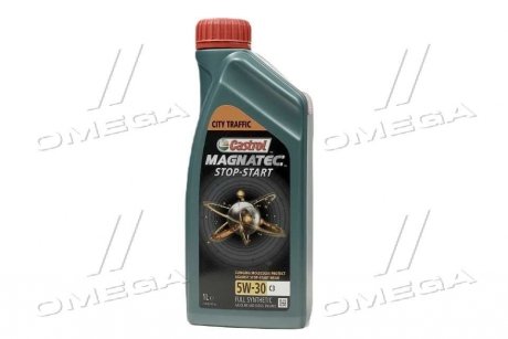 Масло моторн. Magnatec Stop-Start 5W-30 C3 (Канистра 1л) CASTROL 15D611