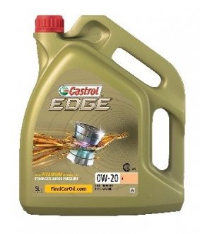 Олива двигуна 0w20 Edge Professional (Volvo C5) 5л CASTROL 15DA9B