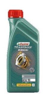 Олива трансмісійна Manual EP 80W-90 GL-4 (1 Liter) CASTROL 15DBE2 (фото 1)