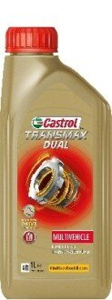 OLEJ PRZEK┼üADNIOWY TRANSMAX DUAL MULTIVEHICLE 1L CASTROL 15EEFA